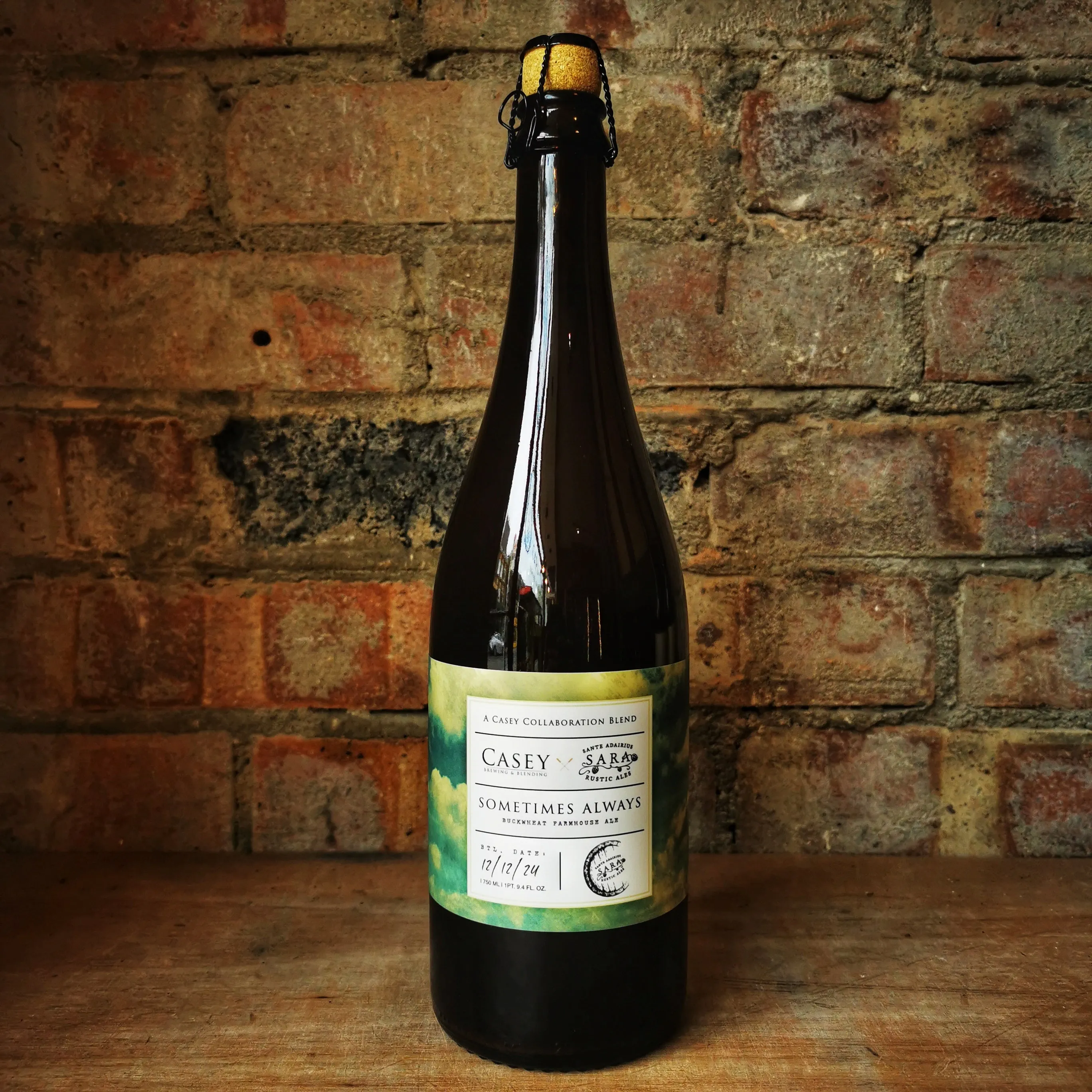 Casey X Sante Adarius Sometimes Always BA Saison 7 % (750ml)