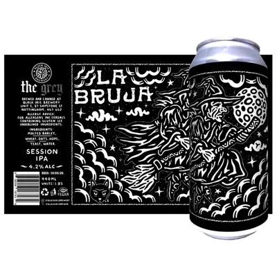 Black Iris La Bruja Session IPA