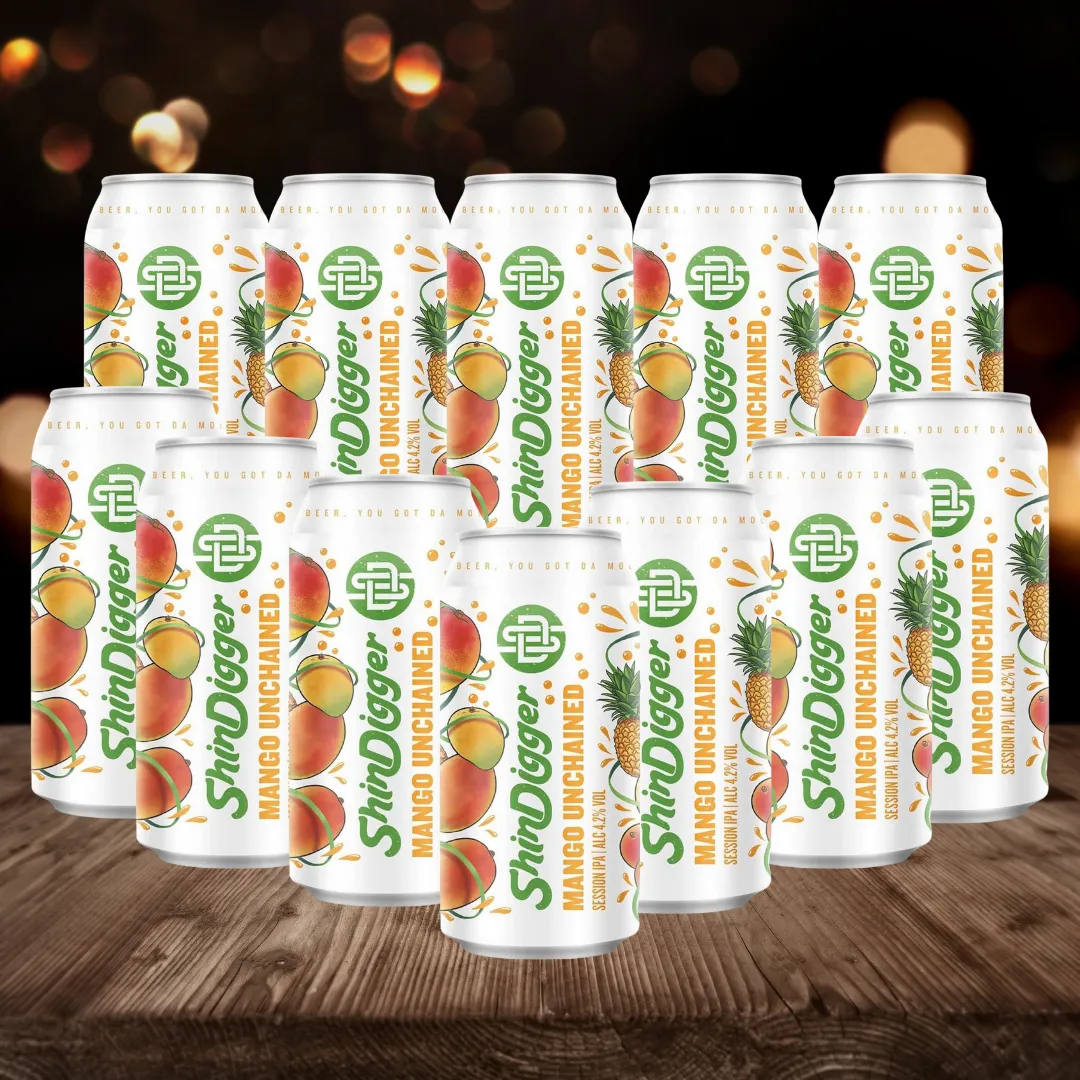 Shindigger Mango Unchained IPA 440ml Can 4.2% ABV (12 Pack)