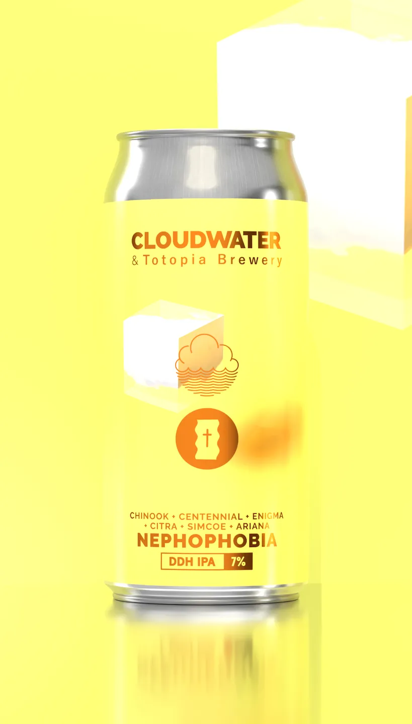 Cloudwater  Nephophobia (x Totopia) | DDH IPA – Single