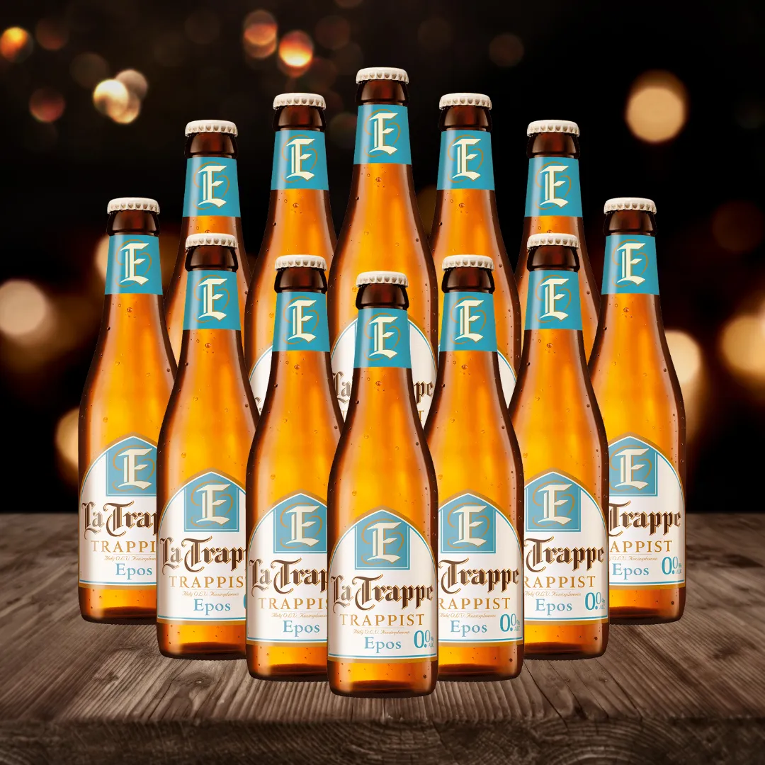 La Trappe Epos Alcohol Free Trappist Beer - 0.0% ABV (12 Pack)