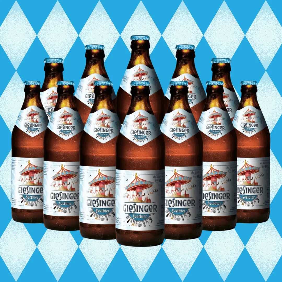 Giesinger Festbier German Lager 500ml Bottles - 5.8% ABV (Multipack)